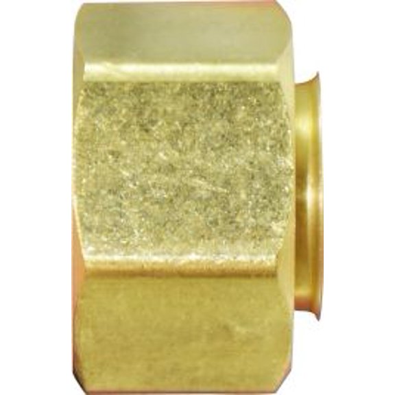 3/4 Captive Sleeve Nut, Compression, Brass Fittings