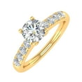 thumbnail image 1 of 3/4 Carat Diamond Engagement Ring Band in 14K Yellow Gold (Ring Size 7.25), 1 of 5