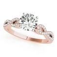 thumbnail image 1 of 3/4 Carat Diamond Engagement Wedding Ring In 14K Solid Rose, White & Yellow Gold, 1 of 2