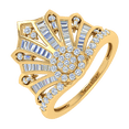 thumbnail image 1 of 3/4 Carat Diamond Ring Band in 10K Yellow Gold (Ring Size 10), 1 of 5