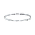 thumbnail image 1 of 3/4 Carat Diamond Tennis Bracelet in 925 Sterling Silver (7.5 Inch), 1 of 2