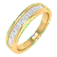 thumbnail image 1 of 3/4 Carat Diamond Wedding Band Ring in 10K Gold (Ring Size 4.75), 1 of 5