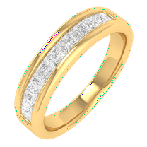 3/4 Carat Diamond Wedding Band Ring in 14K Gold (Ring Size 8)