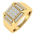 thumbnail image 1 of 3/4 Carat Men Diamond Wedding Band Ring in 10K Yellow Gold(Ring Size 5.75), 1 of 6
