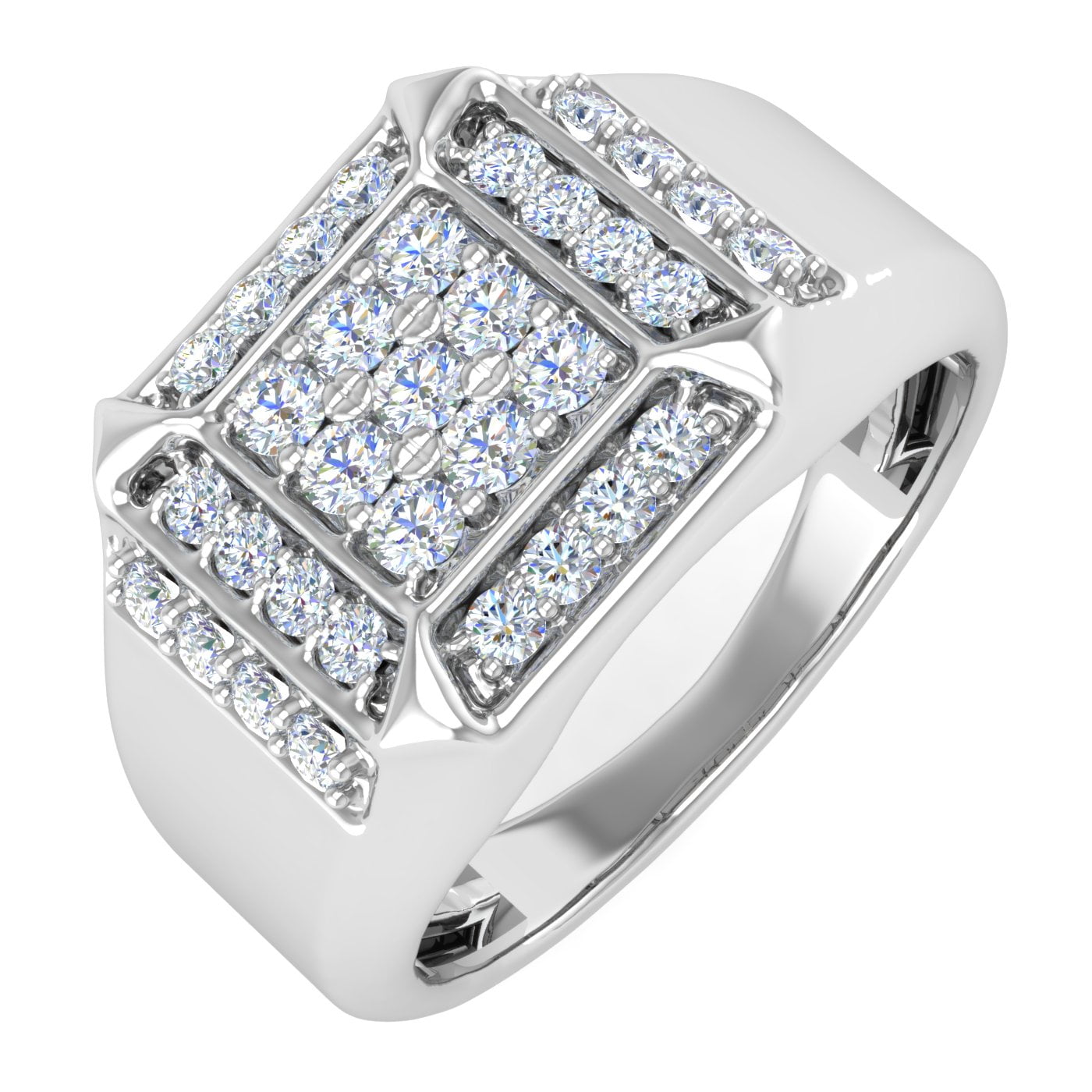 Men's Black Opal & Diamond Halo Ring | Burton's – Burton's Gems and Opals