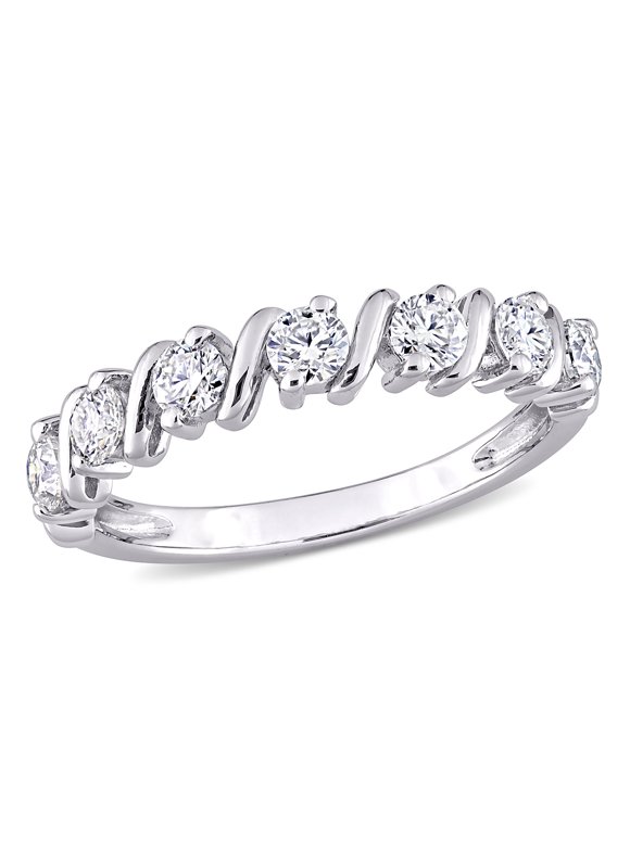 Moissanite Eternity Ring