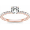 thumbnail image 1 of 3/4 Carat T.W. Diamond Classic 14kt Rose Gold Engagement Ring, 1 of 1