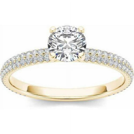 3/4 Carat T.W. Diamond Classic 14kt Yellow Gold Engagement Ring