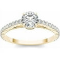 thumbnail image 1 of 3/4 Carat T.W. Diamond Classic Cathedral 14kt Yellow Gold Engagement Ring, 1 of 4