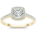 thumbnail image 1 of 3/4 Carat T.W. Diamond Single Halo 14kt Yellow Gold Engagement Ring, 1 of 1