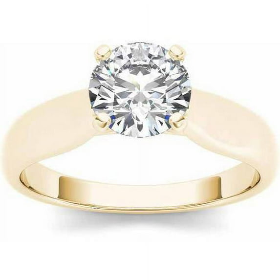 3/4 Carat T.W. Diamond Solitaire 14kt Yellow Gold Engagement Ring