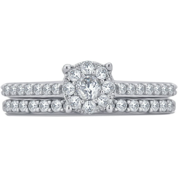 3/4 Carat T.w. Round Diamond 10kt White