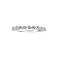 thumbnail image 1 of 3/4 Carat TGW Created White Sapphire Sterling Silver "Arctic Gem" Women’s Anniversary Band, 1 of 5
