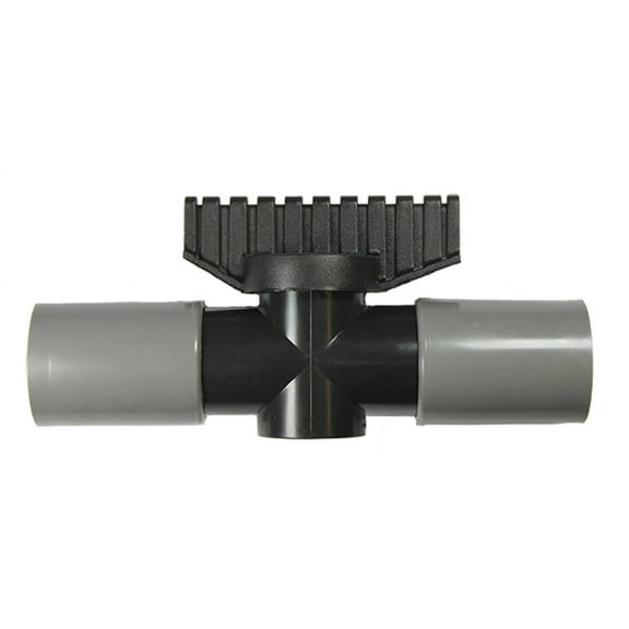 3/4" Compression Coupler with Shut-Off Valve Low-Pressure Drip Irrigation Fitting Easy Flow Control for 3/4" Tubing Leak-Free Design (50)