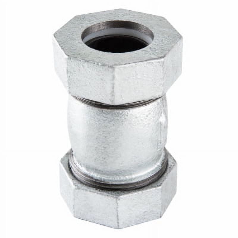 3/4" Compression, Galvanized Pipe, Repair Coupling, Extra Heavy Duty L