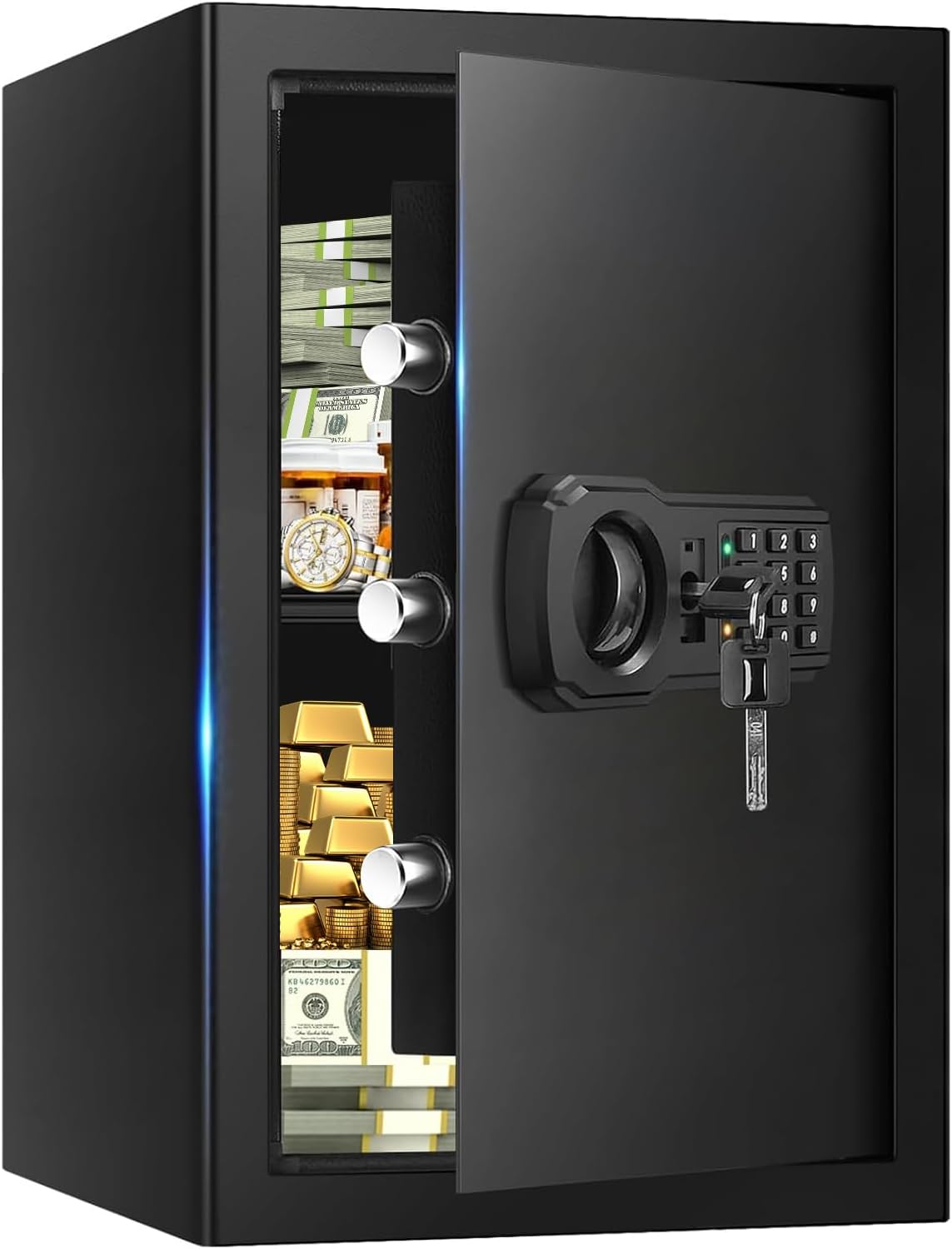 Safe Box Cubs 3.4 Cub Large Safes for , Digital Safe Box Fireproof with Programmable ...