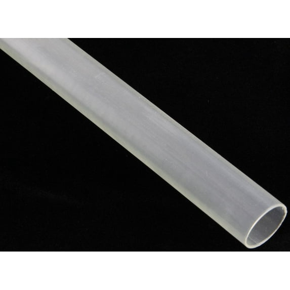 3/4" Dia. Clear Adhesive-Lined Shrink Tubing - ((4) 6" pcs - 2 ft. total)