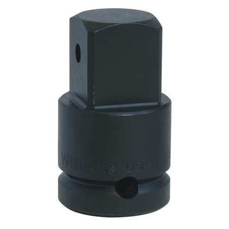 3/4" Drive to 1" Drive Impact Adaptor, 2-3/4" Overall Length, Black Industrial Finish, Thru Hole For Pin & O-Ring Socket Retention. Williams® USA # JHW6-7