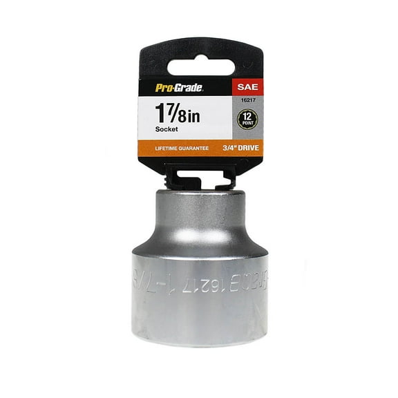 3/4" Drive 12 Point 1 7/8" Socket Jumbo Size Torque SAE Dyna-Drive Pro Grade