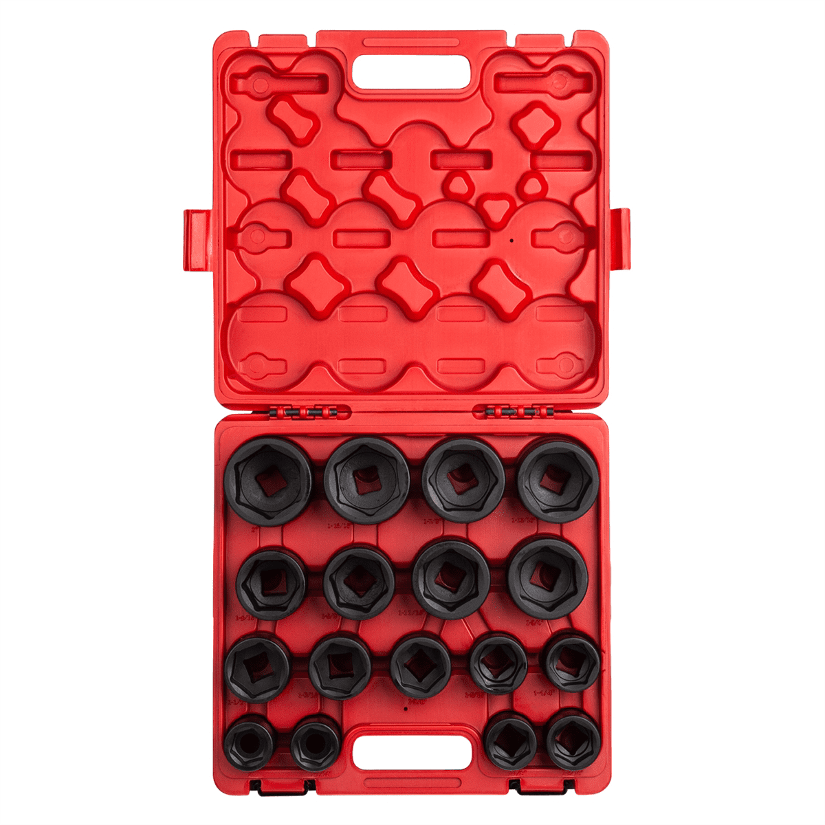 3/4″ Drive 17 Piece SAE Heavy-Duty Impact Socket S Sansujyuku sansujyuku.com
