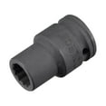 thumbnail image 1 of 3/4" Drive 17mm 12-Point Impact Socket, CR-MO Steel 56mm Length, Standard Metric Sizes, 1 of 5