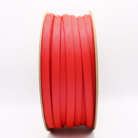 3/4" Expando braided sleeving (250 ft/spool) - Red