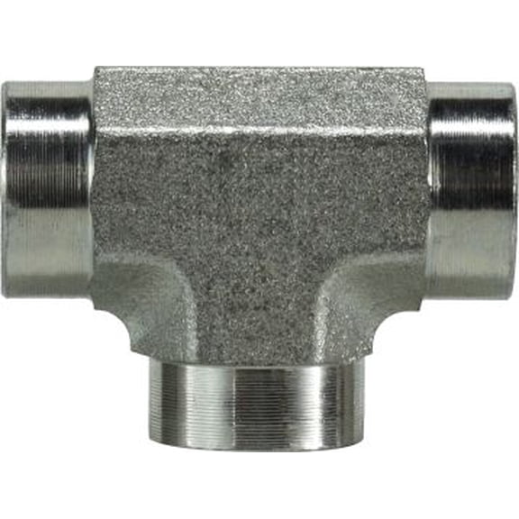 3/4 F Tee, Steel Pipe Fittings, Hydraulics