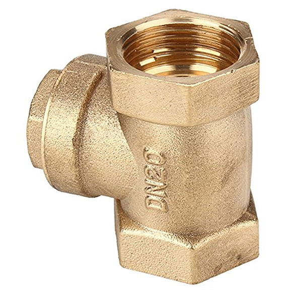 3/4 FIP Brass 200 WATER,OIL,GAS Swing Check Valve Threaded Plumbing Fitting