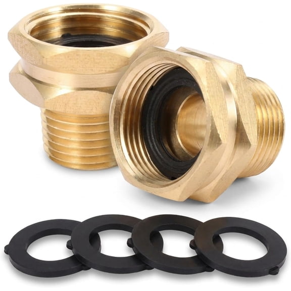 3/4" FPT x 1/2" MTP Threaded Hose Adapter