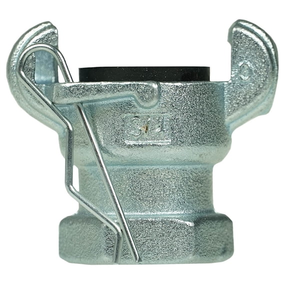 3/4" Female National Pipe Thread Iron Ductile Pipe Coupling Female End 66011