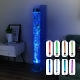 thumbnail image 1 of 3.4 Ft LED Bubble Tube Lamp -  Fake Fish Tank Bubble Light - 8 Color Lights/Remote Control, 1 of 10