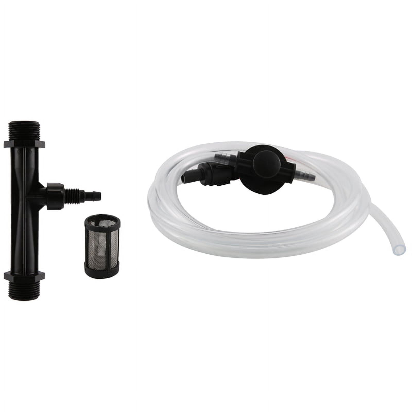 3/4 Garden Irrigation Device Venturi Injector Switch Water Tube Kit