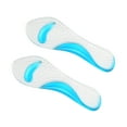 thumbnail image 1 of 3/4 Gel Inserts Insoles High Arch Support Orthopedic Cushions Pads for High Heel, 1 of 14