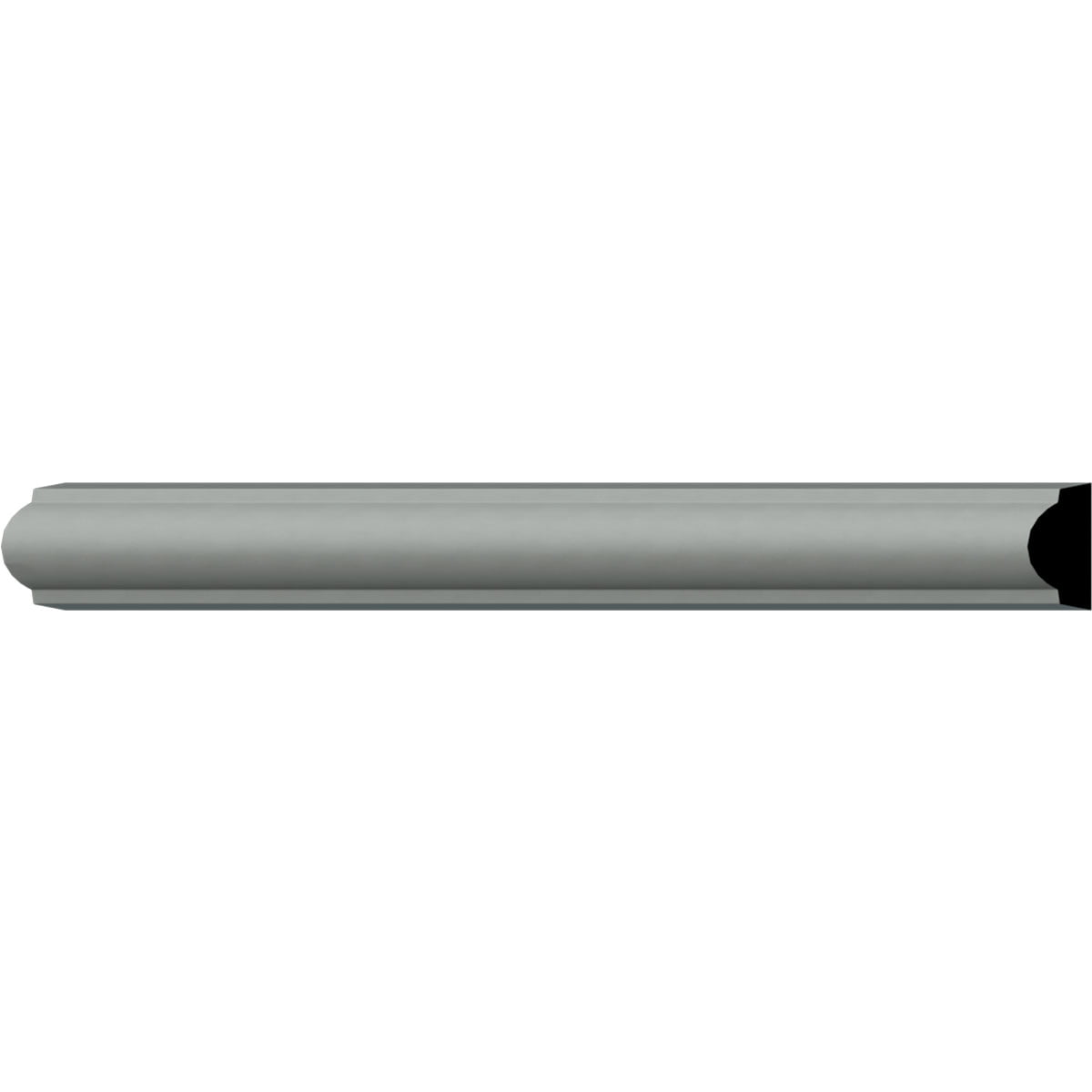 94" White Urethane Traditional Panel Moulding