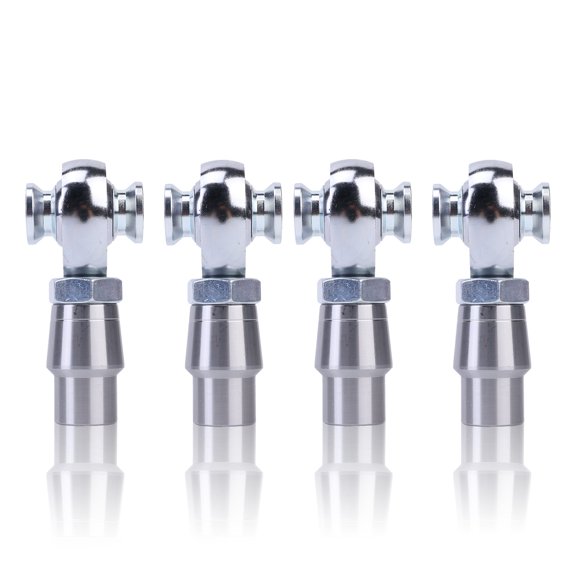 3/4" HEIM Joint Rod End Kit Left and Right Hand Thread Heim Joint Kit 4pcs for Steering, Suspension and Linkage Systems