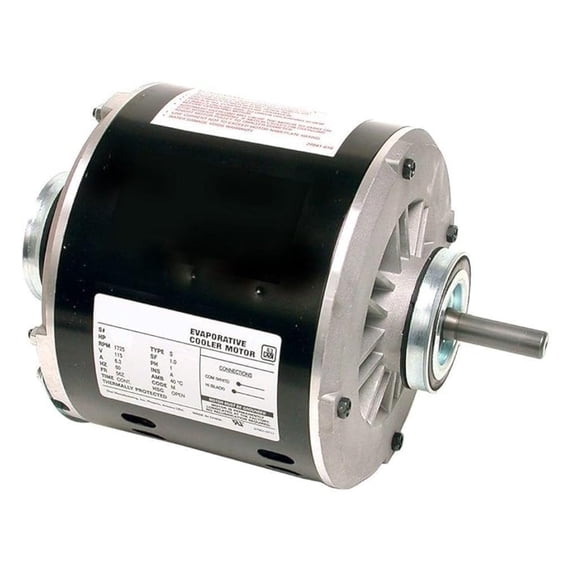 3/4 HP 115V 2-Speed Motor - 100% Copper Windings, 1/2" Shaft, 56Z Frame, Durable Electric Motor for Various Applications