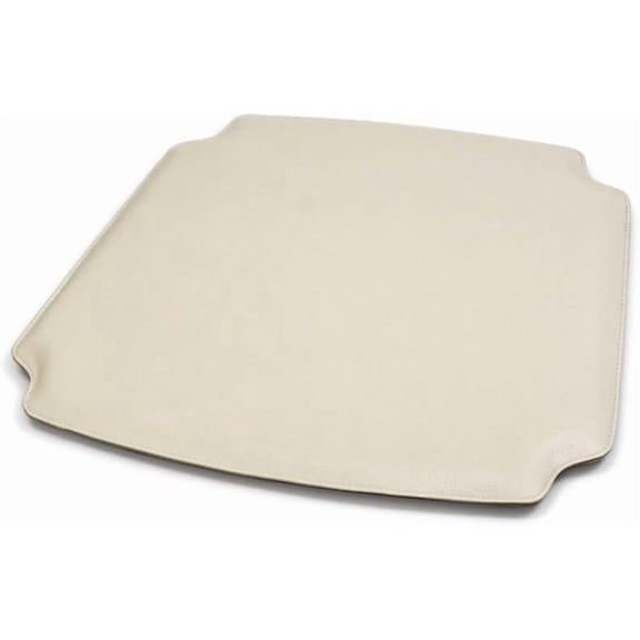 3/4" High Density Easy Care Premium Faux Leather Seat Pad for Wishbone CH24 Y Style Chairs (Natural 1pc)