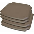 thumbnail image 1 of 3/4" High Density Easy Care Premium Faux Leather Seat Pad for Wishbone CH24 Y Style Chairs (Olive Green 4pcs), 1 of 6