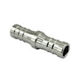 thumbnail image 1 of 3/4" Hose Barb Coupling 304 Stainless Steel Fitting Barbed Ends Coupler, 2 Pack, 1 of 1