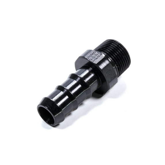 Fragola 484012-BL 0.75 Hose Barb x 0.75 MPT Adapter Fitting - Black