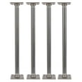 thumbnail image 1 of 3/4 In  X 18 In  Square Flange Pipe Table Legs - 4 Pack, 1 of 10