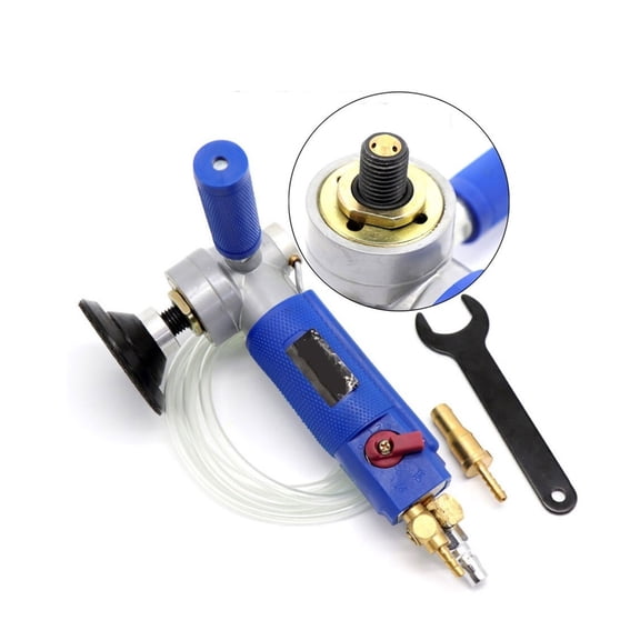 3''/ 4 Inch Air Pneumatic Sander Water-feed Mill Wet Polisher Tool Machine For Marble Quartz Granite Stone Polishing ,Powerful