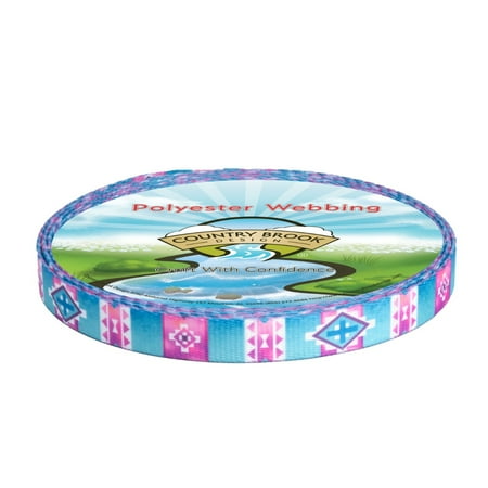 Country Brook Design® 3/4 Inch Albuquerque Polyester Webbing, 50 Yards