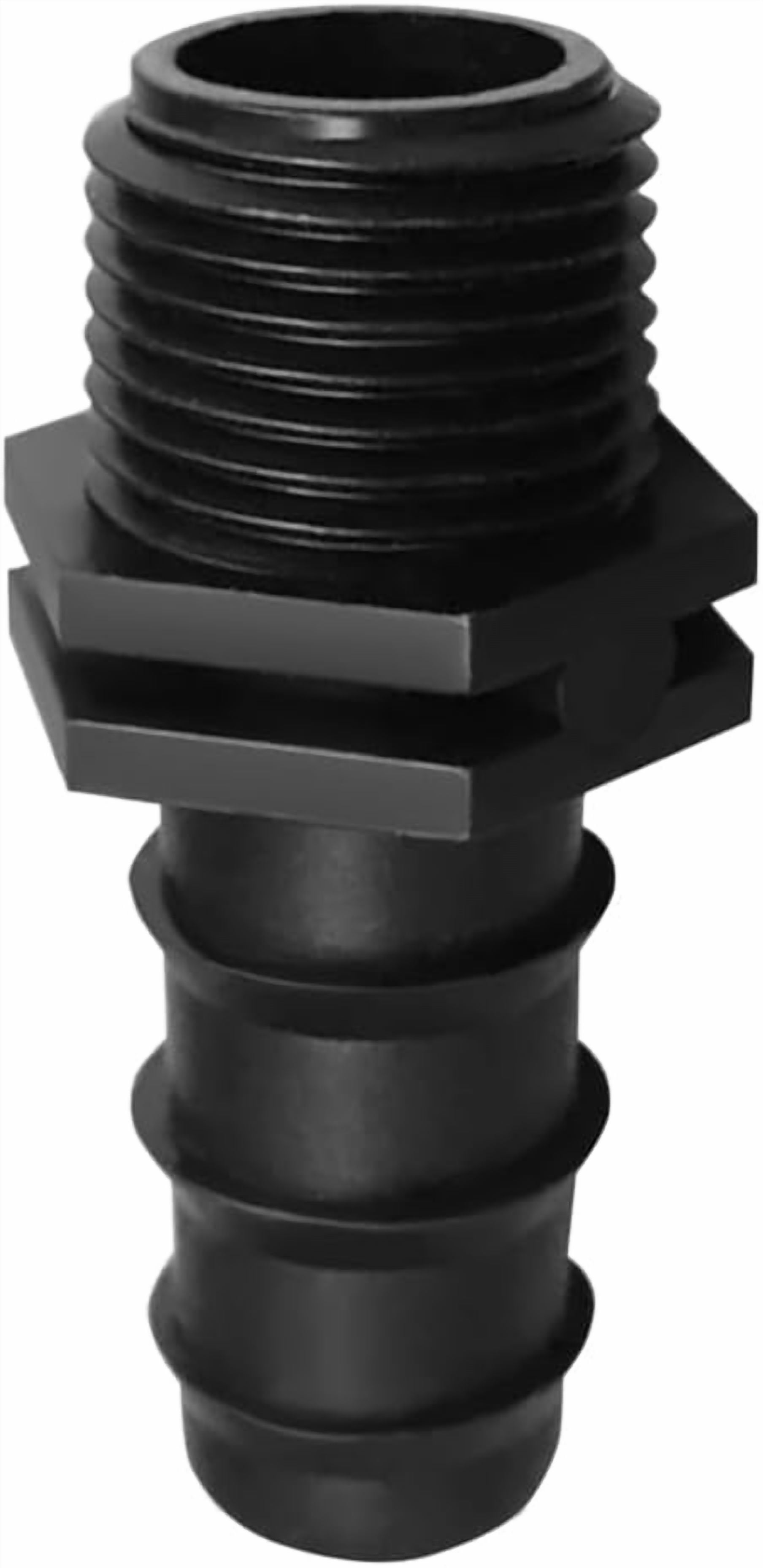 3/4 Inch Barbed Hose Connector PVC Fitting – SCH 40 Insert x 3/4