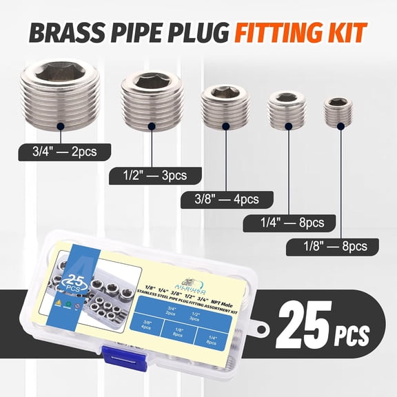 3/4 Inch CTS x 3/4 Inch PVC Transition Coupling, Push to Connect Brass Plumbing Fitting, PEX Pipe, Copper, CPVC, PE-RT, HDPE, UIP4016A