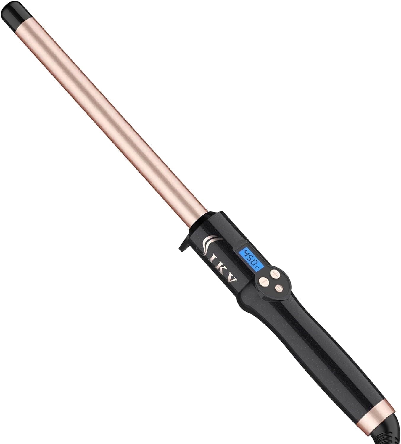 Le Angelique 1/4 to 3/4 Inch Tapered Ceramic Curling Wand for Thin
