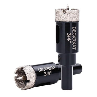 LIONSFORT 4 Inch Diamond Hole Saw Drill Bit - For Tile, Ceramic, Glass, Porcelain