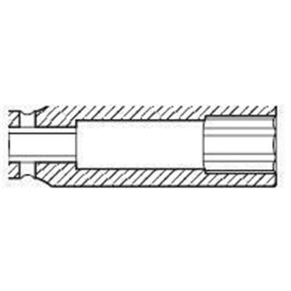 3/4 Inch Drive 6 Point Deep Impact Socket - 22mm