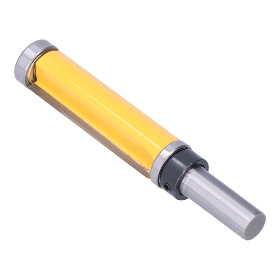 3/4 Inch Flush Trim Router Bit with Dual Carbide Bearings for Laminate and Template Trimming Cutting