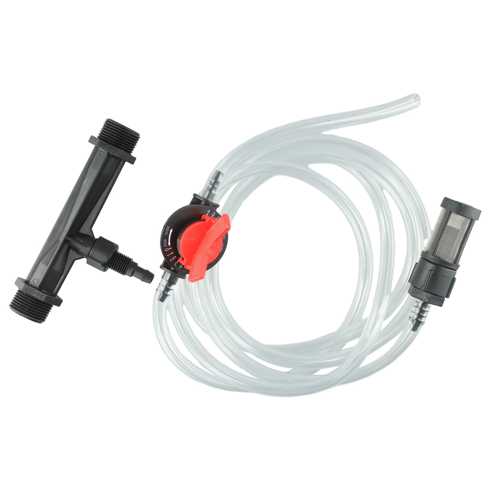 3/4 Inch Garden Irrigation Venturi Injector with Switch and Tube Set ...